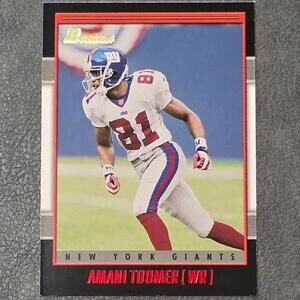 2001 Bowman #97 Amani Toomer Football Card